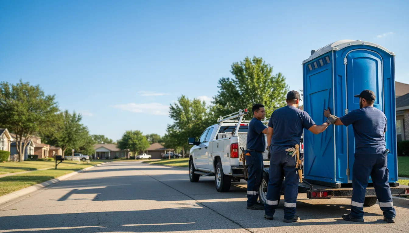 Portable Toilet Rental in Bacliff, TX near me